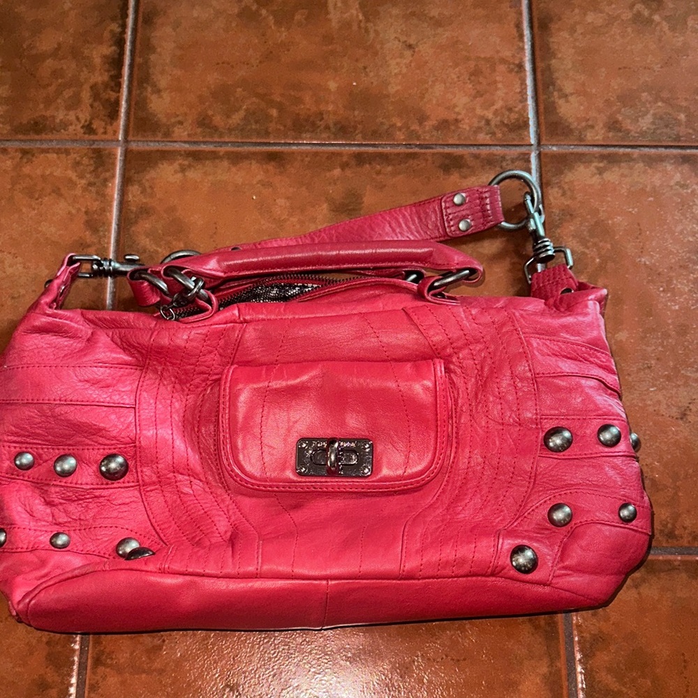 Betsy Johnson Elegant Red Women's Shoulder purse